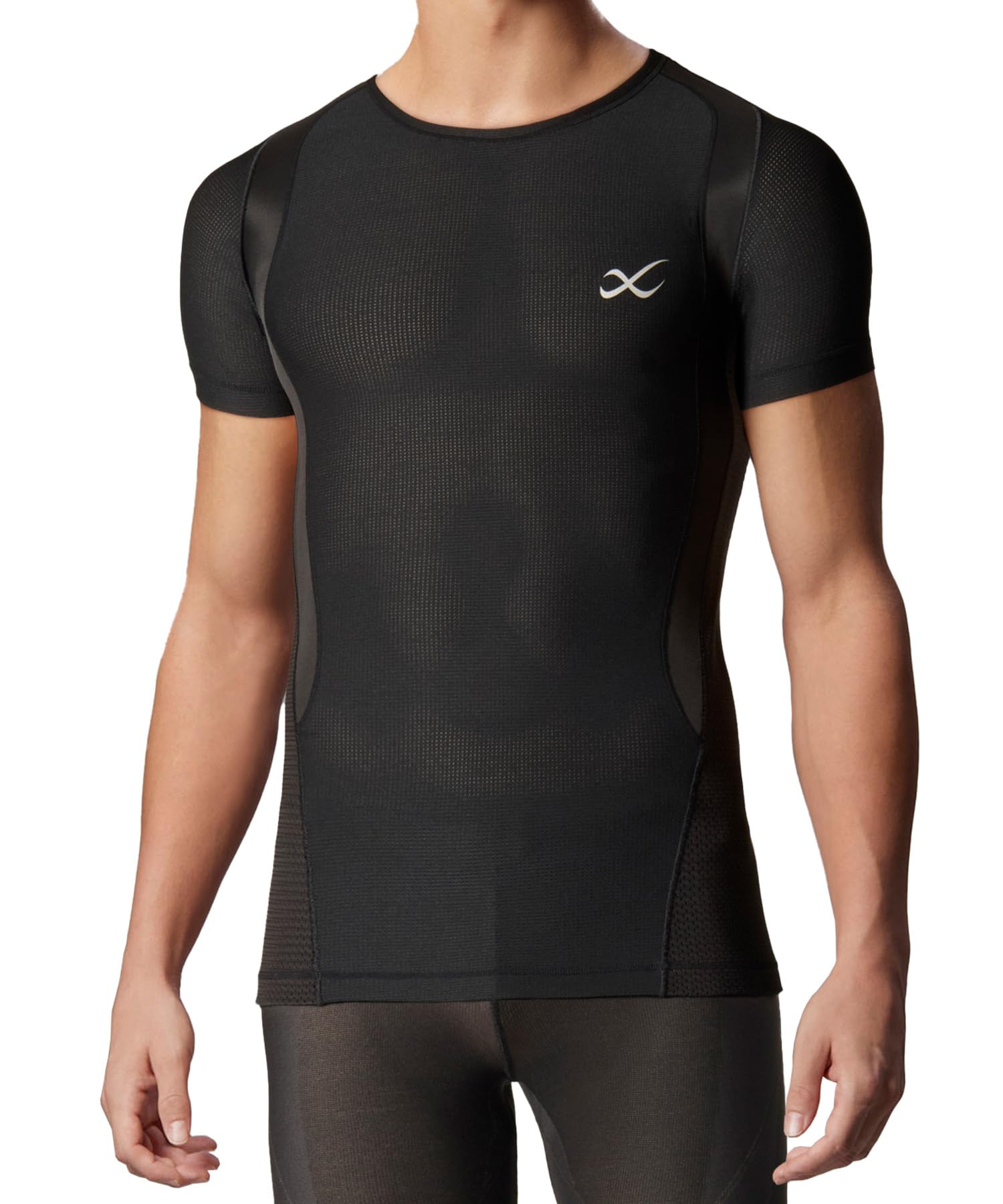 Functional Top JYURYU Mesh Top with Moisture Quick Odor and UV Size Japan M to Japanese size CW-X Short Sleeve Wicking Drying Antibacterial 6700₽