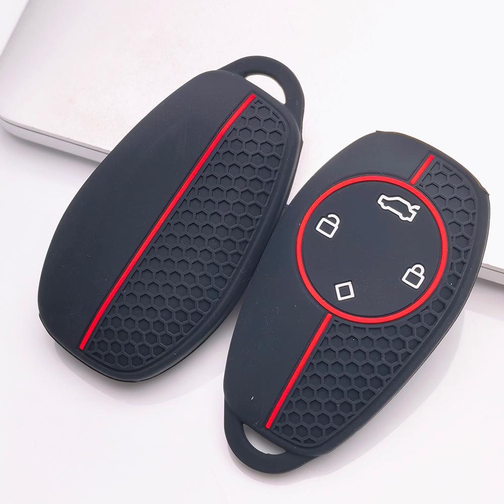 Key Fob Cover for Leapmotor T03 S01 C11 C01 Anti-Scratch Shockproof Protective Shell Holder with Honeycomb Texture Shockproof Structure