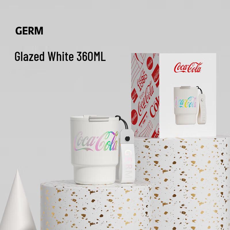 Germ Coca-Cola Collaboration Bamboo Style Insulated Travel Mug