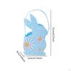 Easter Bunny Bags Candy Pouch Felt Cloth Rabbit Basket Tote
