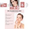 Jaysuing Collagen Hydrating Facial Mask Refreshing Moisture Rich Soft Sheet Mask For Daily Skin Care