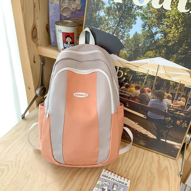 Schoolbag backpack 1011 new, American casual retro versatile couple backpack fashionable and simple student schoolbag