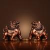 Bronze Kirin Ornament Craft Home Decoration Living Room Display Opening Gift
