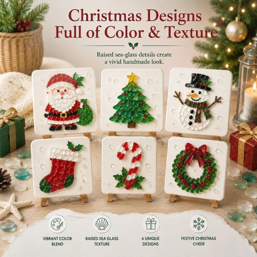 Christmas Crafts Handmade Creation Set 15cm Christmas Decorative Display Art Gifts