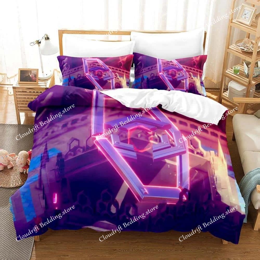 Neues 3D-gedrucktes Tunika-Spiel Bettwäscheset Einzelbett Twin Full Queen King Size Bettset Erwachsene Kind Schlafzimmer Bettdeckenbezug-Sets Heimtextilien