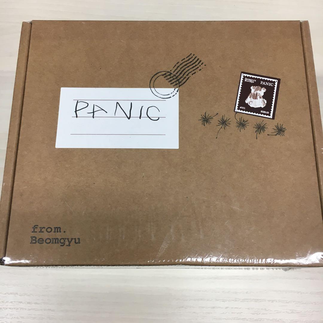 

[USED] TXT BEOMGYU PANIC album