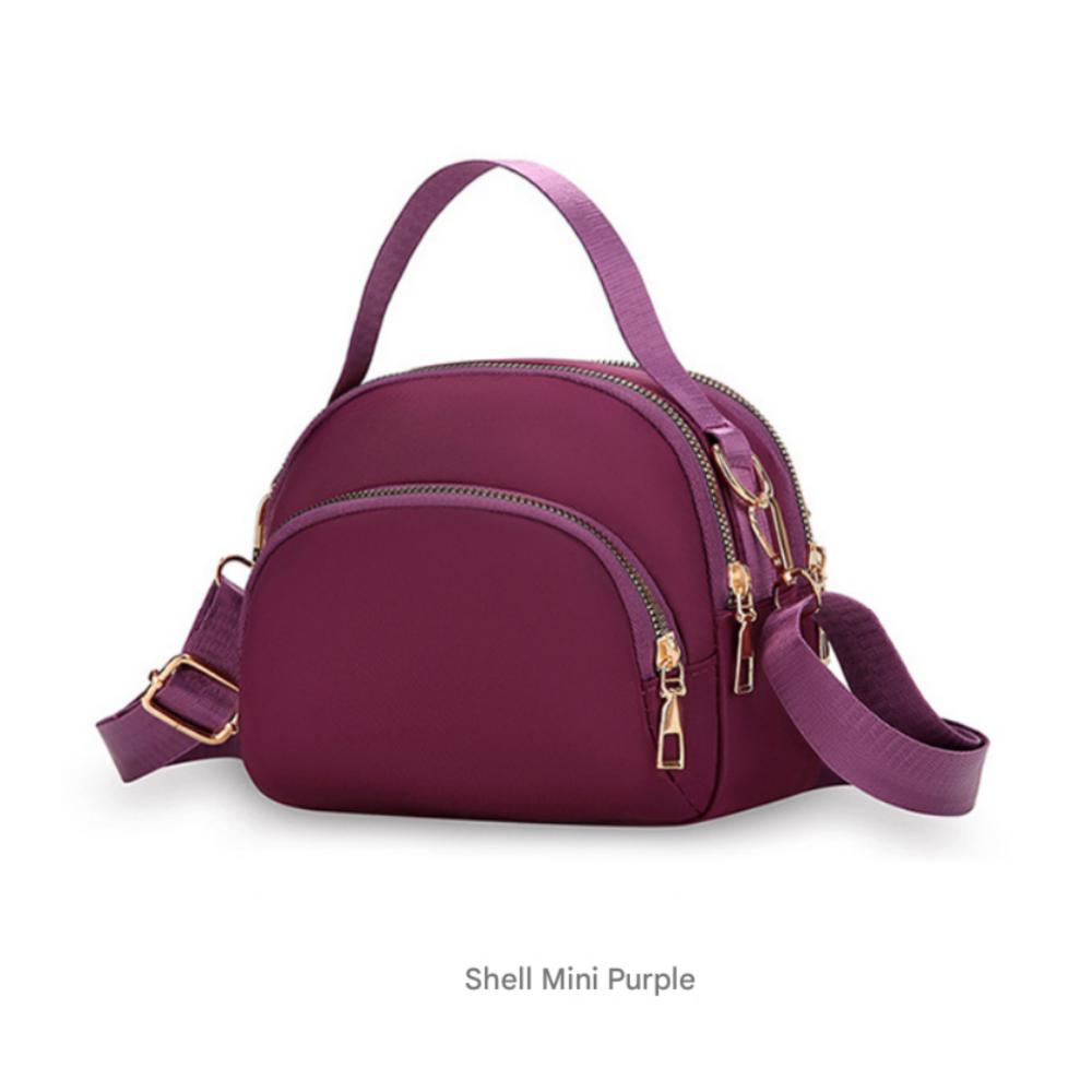 Travel Outing Waterproof Mini Tote Cross Bag Tambourine Shell Bag Women/Student Bag Promotional Print Gift