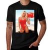 Pamela Anderson Baywatch T-Shirt Lässiges Mode Kurzarm Baumwoll-T-Shirt