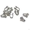 10 Pieces Loop Pendant Fastener Eyelets Trailer Eyelet