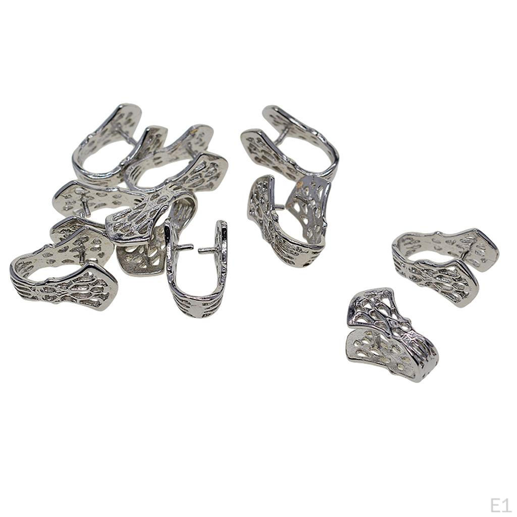 10 Pieces Loop Pendant Fastener Eyelets Trailer Eyelet
