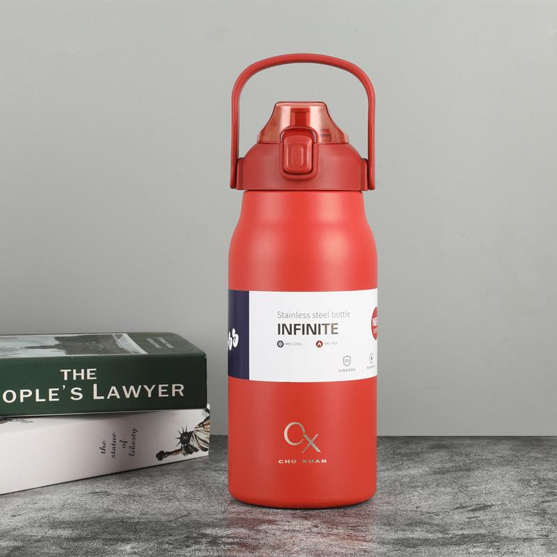 1300 мл термобутылка из нержавеющей стали 316, термобутылка для воды, портативная вакуумная колба, изолированная чашка для путешествий, спортзала, кемпинга 1300ml