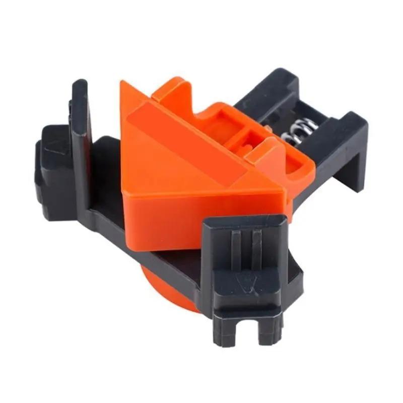 1/4PCS 90 Degree Corner Clamps Wood Working Tools Right Angle Clamps Clip Clamp Tool For Woodworking Corner Clip Fixer Corner