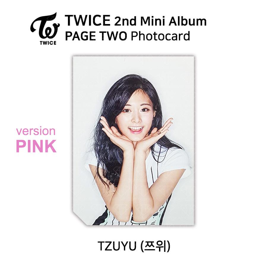Twice 2. Minialbum SEITE ZWEI Fotokarte PINK Version