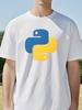 Python Print T Shirt Fashion Casual Geek C Graphic Tshirts Summer Breathable Oneck Short Sleeve Tees Loose Style Tshirt