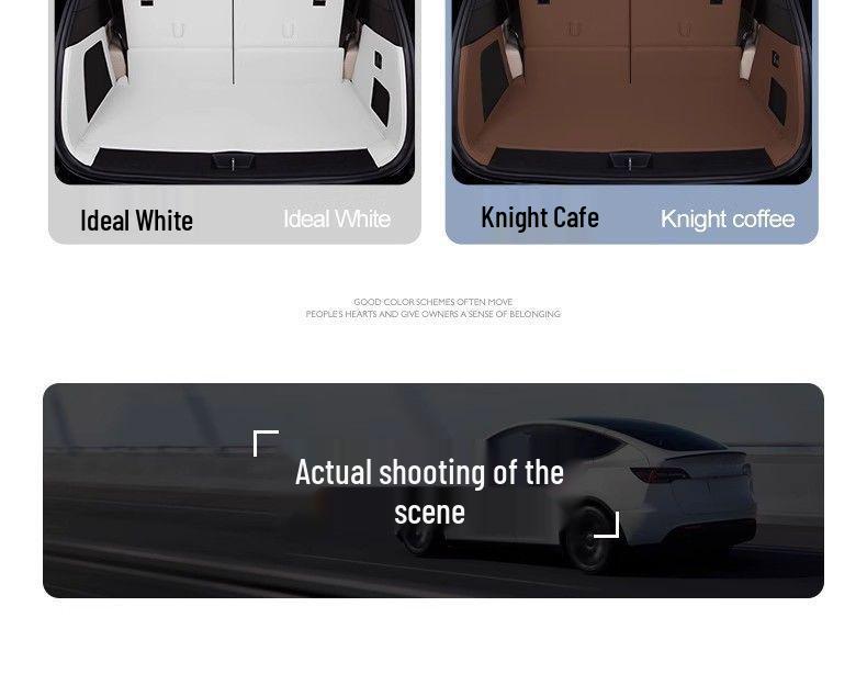 Compatible with 25 Deep Blue S09 Models: Custom Trunk Mat for Interior Modification.