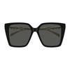 Gucci Double G Element Combined Design Recycled Acetate Butterfly Sunglasses Women Sunglasses Black GG1967S001