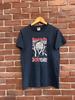 00s Vintage Bush Band T Shirt Double Sided Scream Art Tee Navy Small Unisex T-Shirt