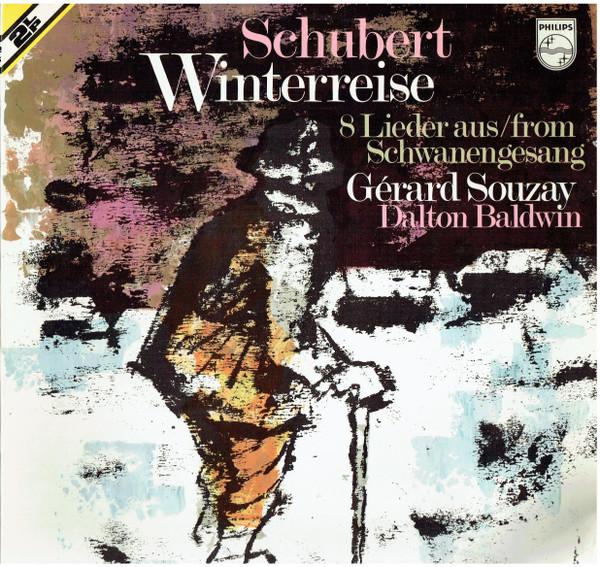 

LP Record FRANZ SCHUBERT GRARD SOUZAY DA Winterreise 8 songs from Schwan 6780028 Philips Netherland Classical Used
