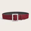 Trendy Suede Leather Wide Belt Luxury Design Business Waist Strap Trouser Dress Belts  Gifts