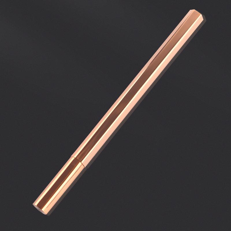 Hexagonal Retro Brass Ballpoint Pen - Office & Student Signing Pen