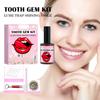Tooth Stone Set DIY Tooth Jewellery Set with Glue for Teeth Tooth Kit for Reflective Tooth Decoration