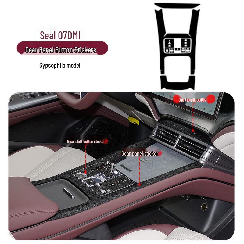 Non-Slip Silicone Pad for BYD Seal 07 DM-i: Compatible with Wireless Charging