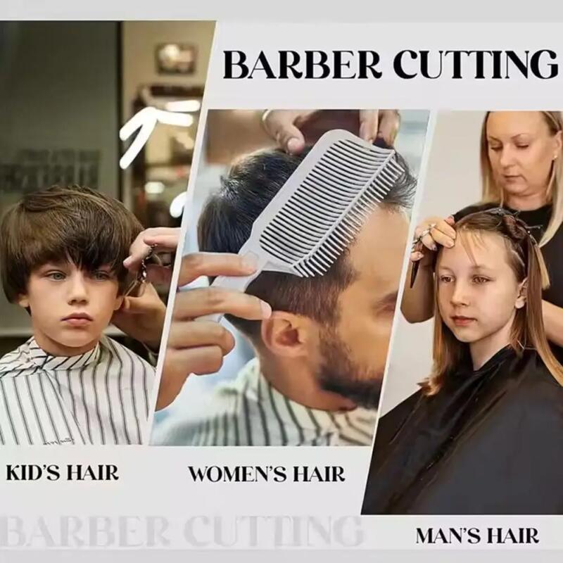 Adjustable Hair Trimming Guide Set Neckline Shaving Template,DIY Self Haircutting System, Shaving Straight Neck Hairline Tool