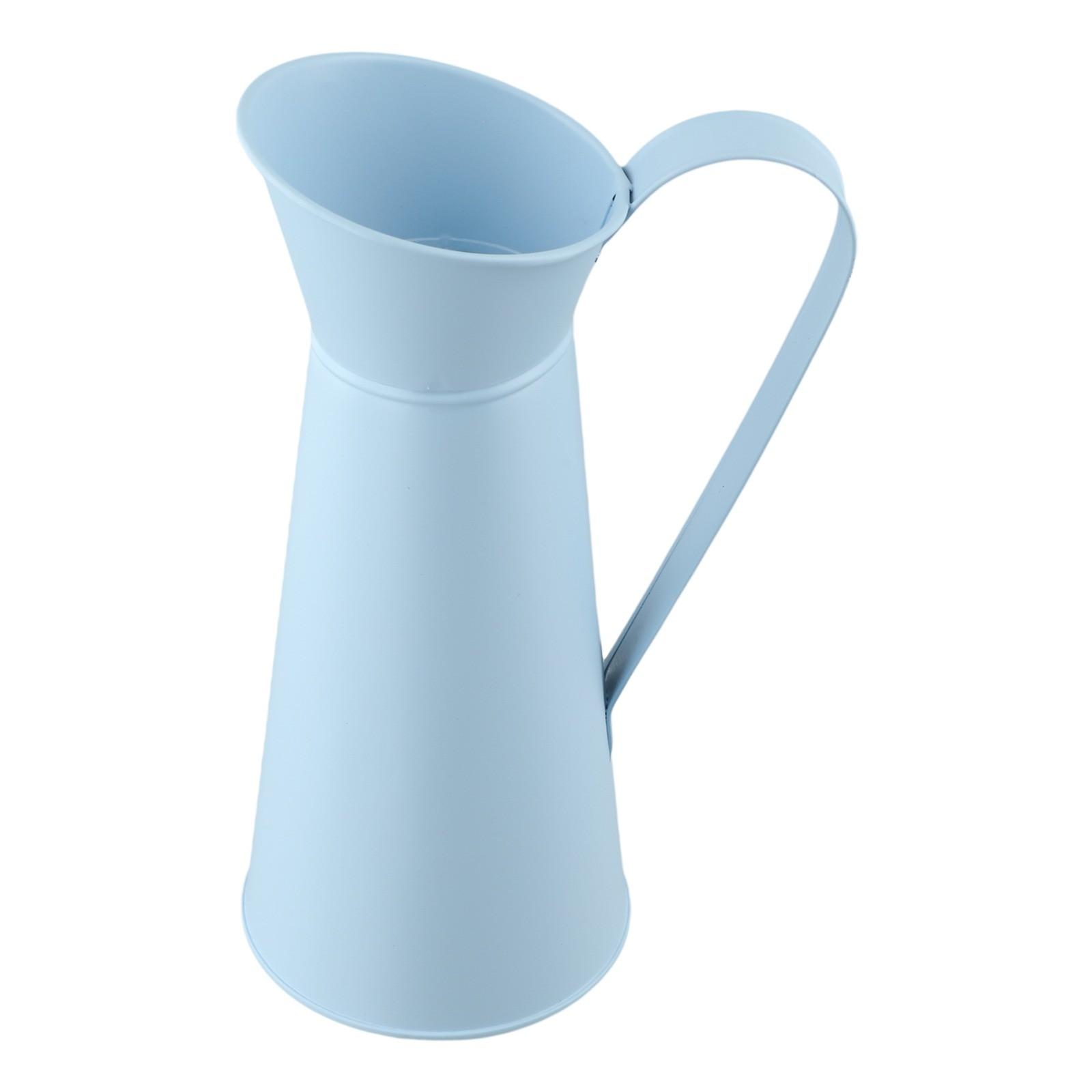 

Металлический кувшин Декор Шебби-шик Кувшин Винтажная ваза для цветов