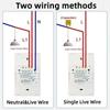120 EU Graffiti Smart WiFi Touch Wall Switch - Neutral/Live Single Wire, RF433APP Universal