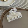 Hair Clip Square Hair Claw Geometrric Women Shark Clip Gifts Acrylic Hair Claw  Party