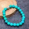 Natural Santa Rosa Turquoise Gemstone Handmade Cuff Adjustable ETC-9698