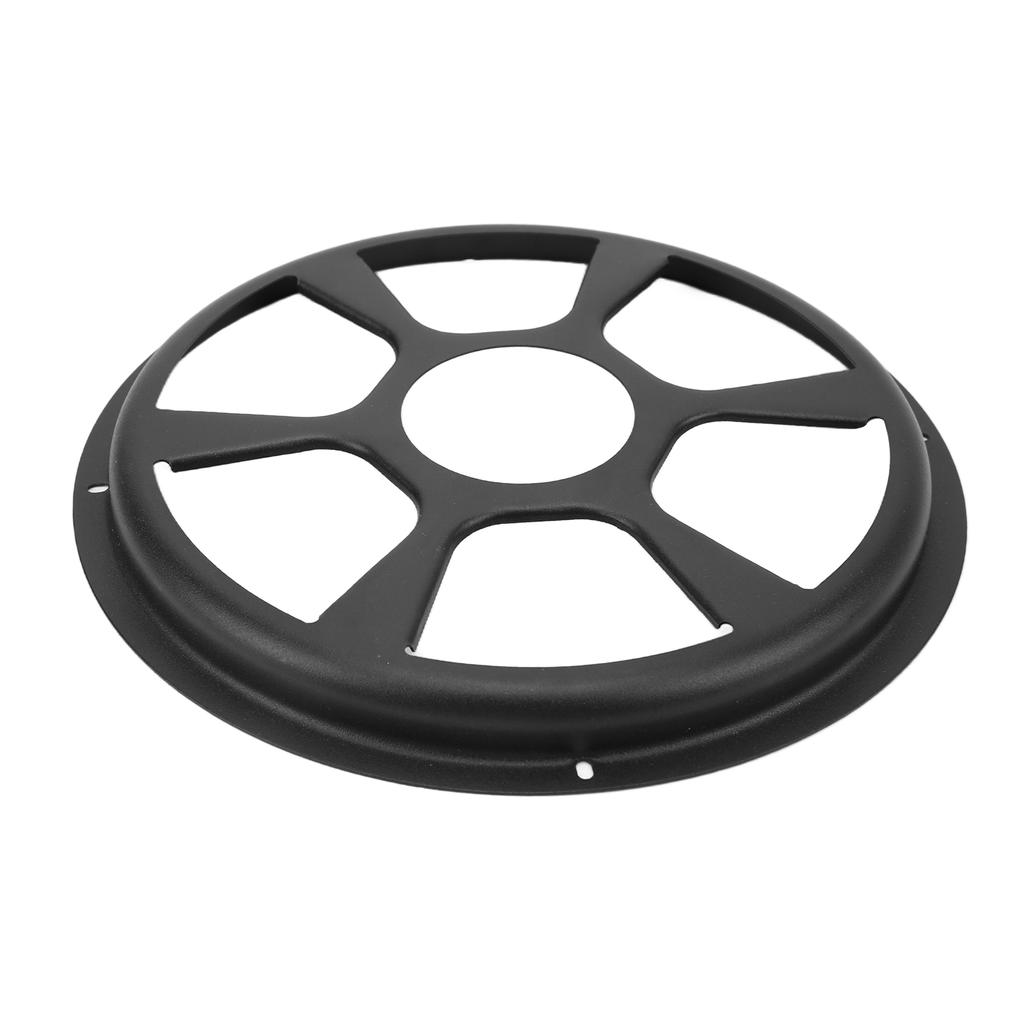 Lautsprecherabdeckung Netzgitter Kreis Rund Schutz Schwarz Staubdicht Subwoofer Zubehör