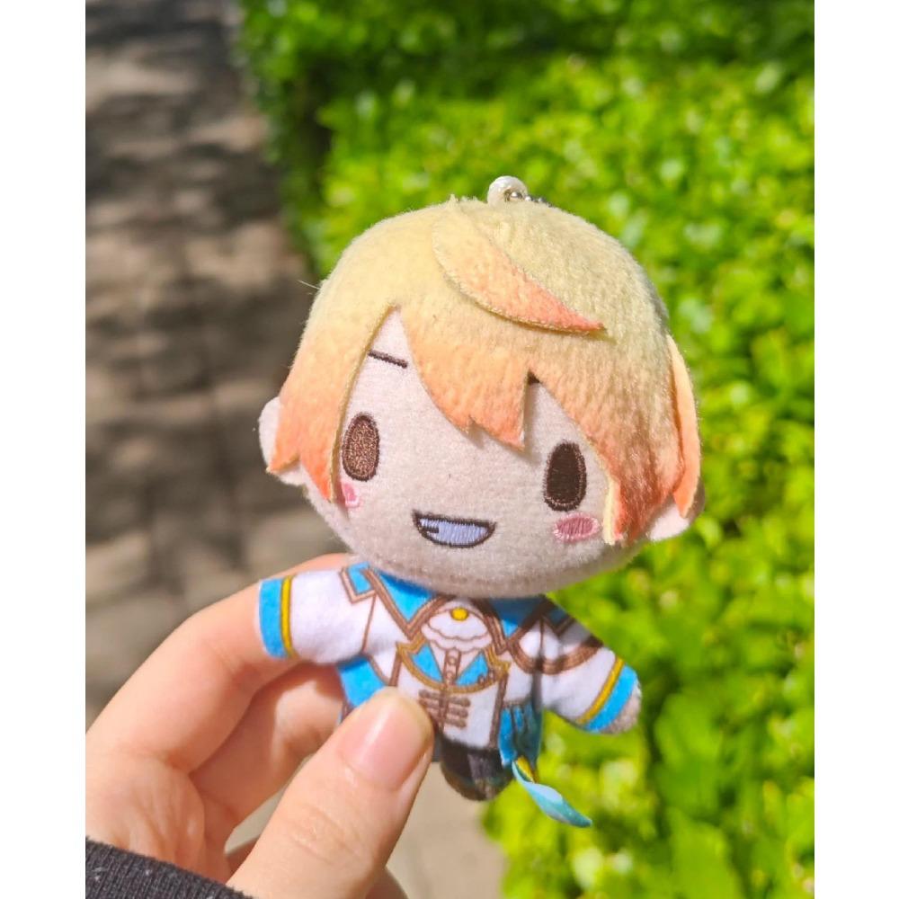Muñeco de Peluche Pjsk de 10 cm Juguetes Project Sekai Aoyagi Toya Llavero Relleno Colgante de Bolso Shinonome Akito Adornos para Mochilas Juguete Regalo