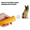 Dispositivo antiabbaio antiabbaio 3 in 1, portatile, portatile, ad ultrasuoni, per addestramento al controllo del repellente per cani