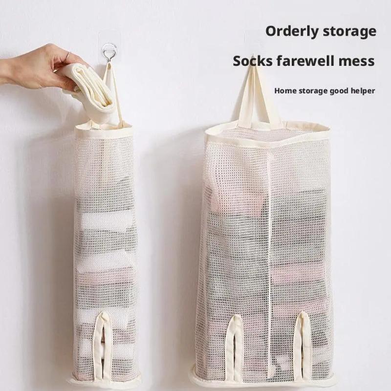 1pc Wall-Mounted Mesh Storage Gag-Suitable for Pet Toys Cat Toy Storage Puppy Toys Storage Bag Without Taking Up Space