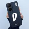 For Huawei Nova Y73 4G Lucky Initial Letter Phone Case For Huawei Nova Y73 NovaY73 4G Soft Silicone Back Cover Shockproof Bumper