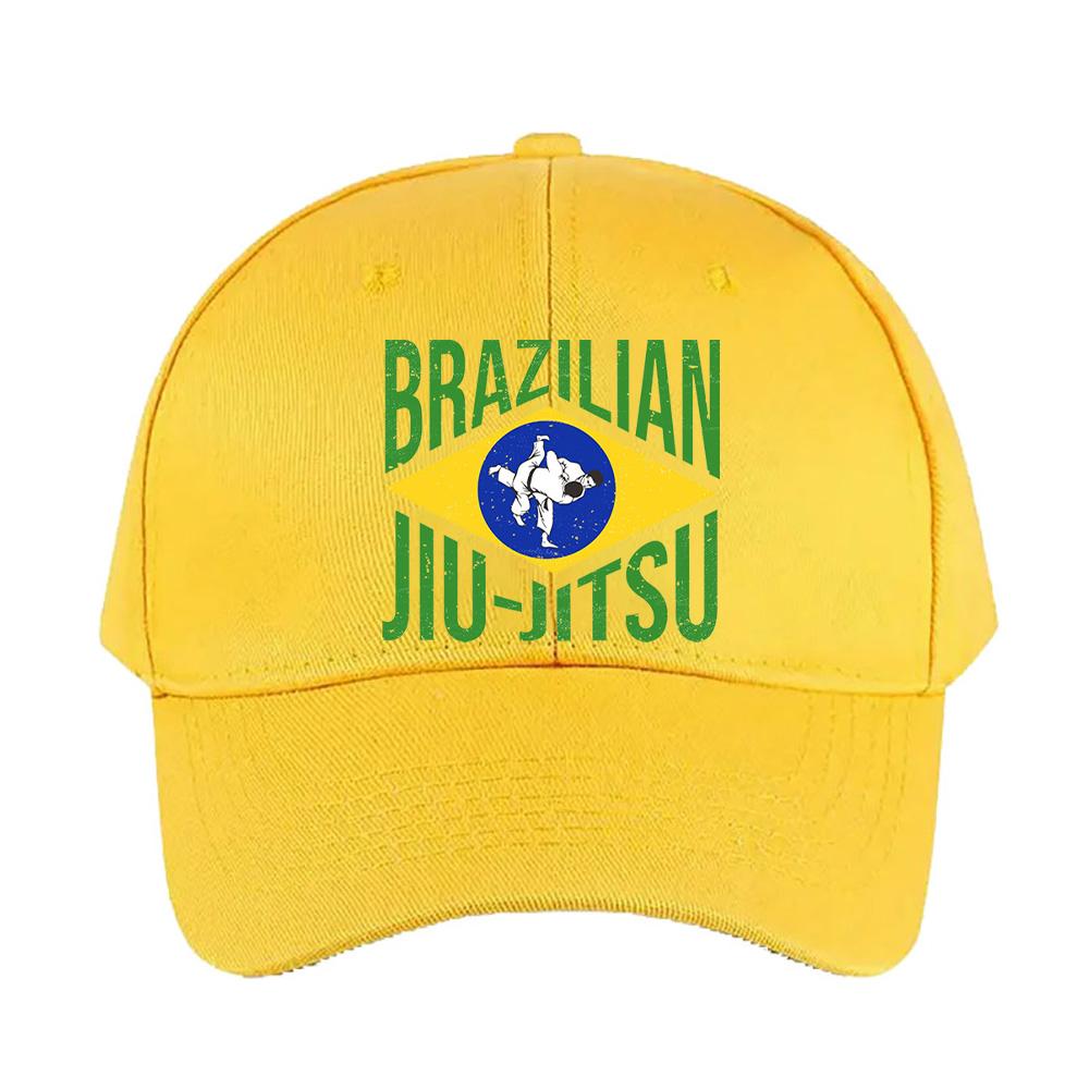 Brazilian JiuJitsu BJJ gift for martial arts lovers Caps Summer Adult Baseball Cap Adjustable with Curved Brim Duckbill Hat