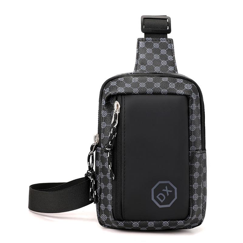 Unisex Waterproof PU Mini Sports Crossbody Bag - Phone & Essentials Carrier
