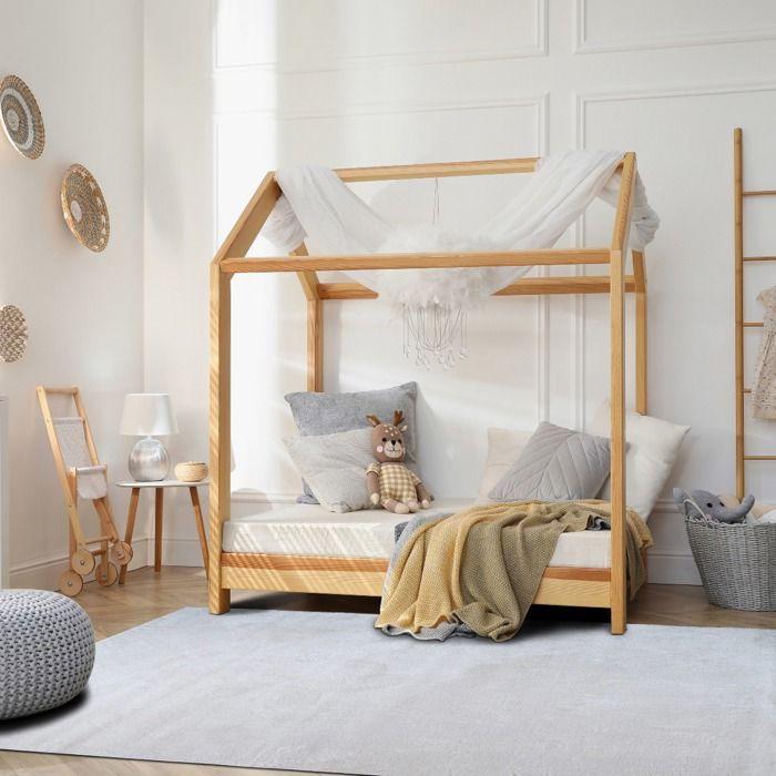 Plain White Soft Rug 120x160