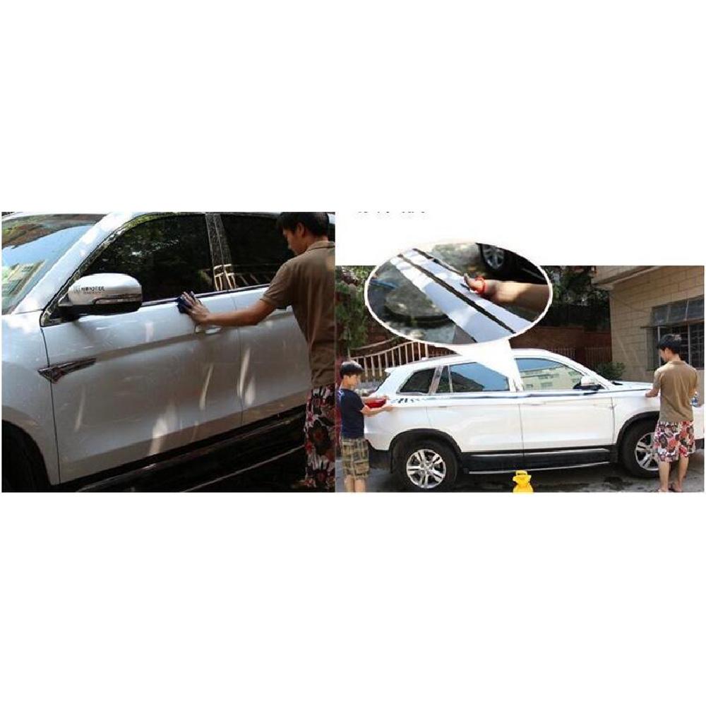 Pair Bk Material Black Car Body Styling Vinyl Decal Graphics Sticker Universal