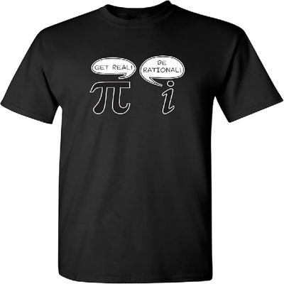 Werd erwachsen! Sei vernünftig! Lustiges Mathe T-Shirt