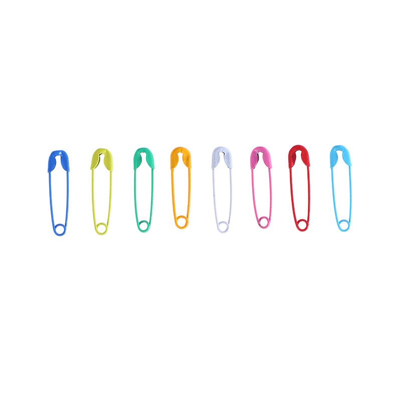 150pcs Vibrant Candy-Colored Safety Pins with Secure Clasp - Small Size for Crafting, Sewing, Apparel & Accessories