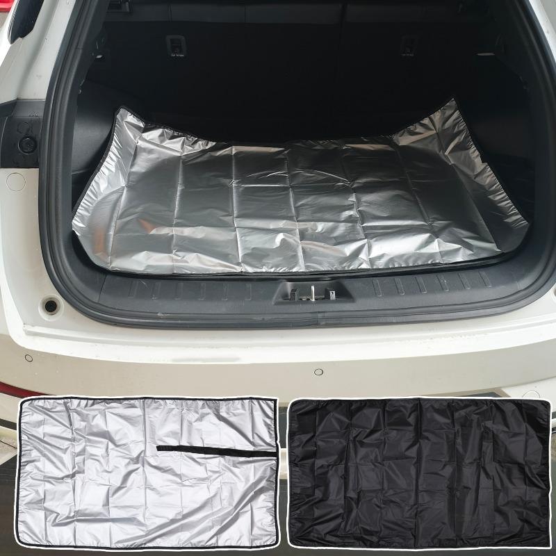 Universal Car Trunk Mat Waterproof Dustproof Polyester Fiber Cargo Liner Luggage Anti Dirty Pad Vehicle Accessories