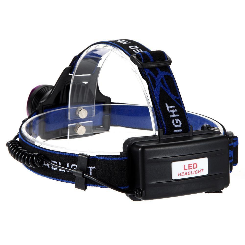 6000lm Xm-l T6 Led Headlamp Headlight Fishing Torch Lantern Lamp for Cycling Camping