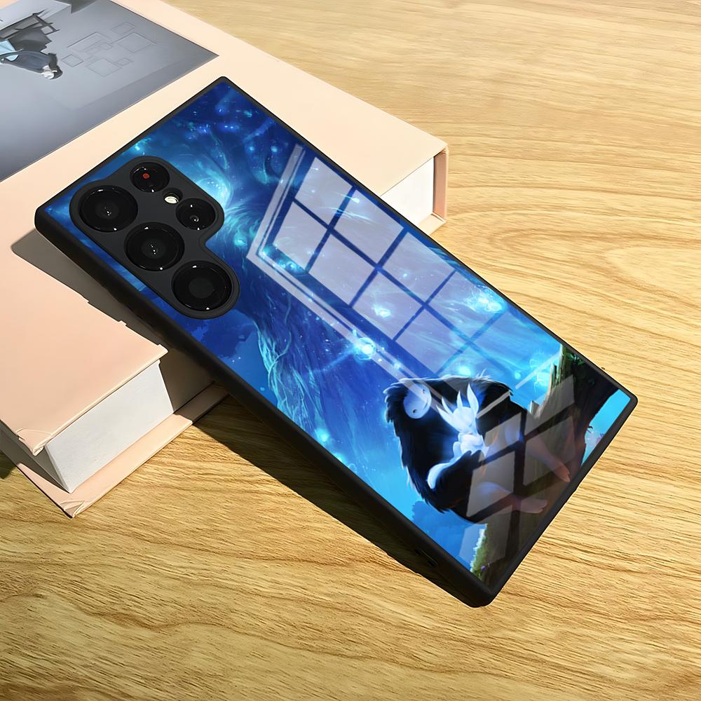 Game O-Ori The Blind Forest Phone Case For S25 Ultra Samsung S26 S24 Fe S22 S20 S23 21 Plus A54 A34 A53 A16 Glass Cover