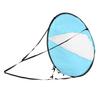 Polyester Taffeta Durable Folding Kayak Wind Sail Transparent Window Canoe Wind Sail Boat Water Sports AccessoryKayak