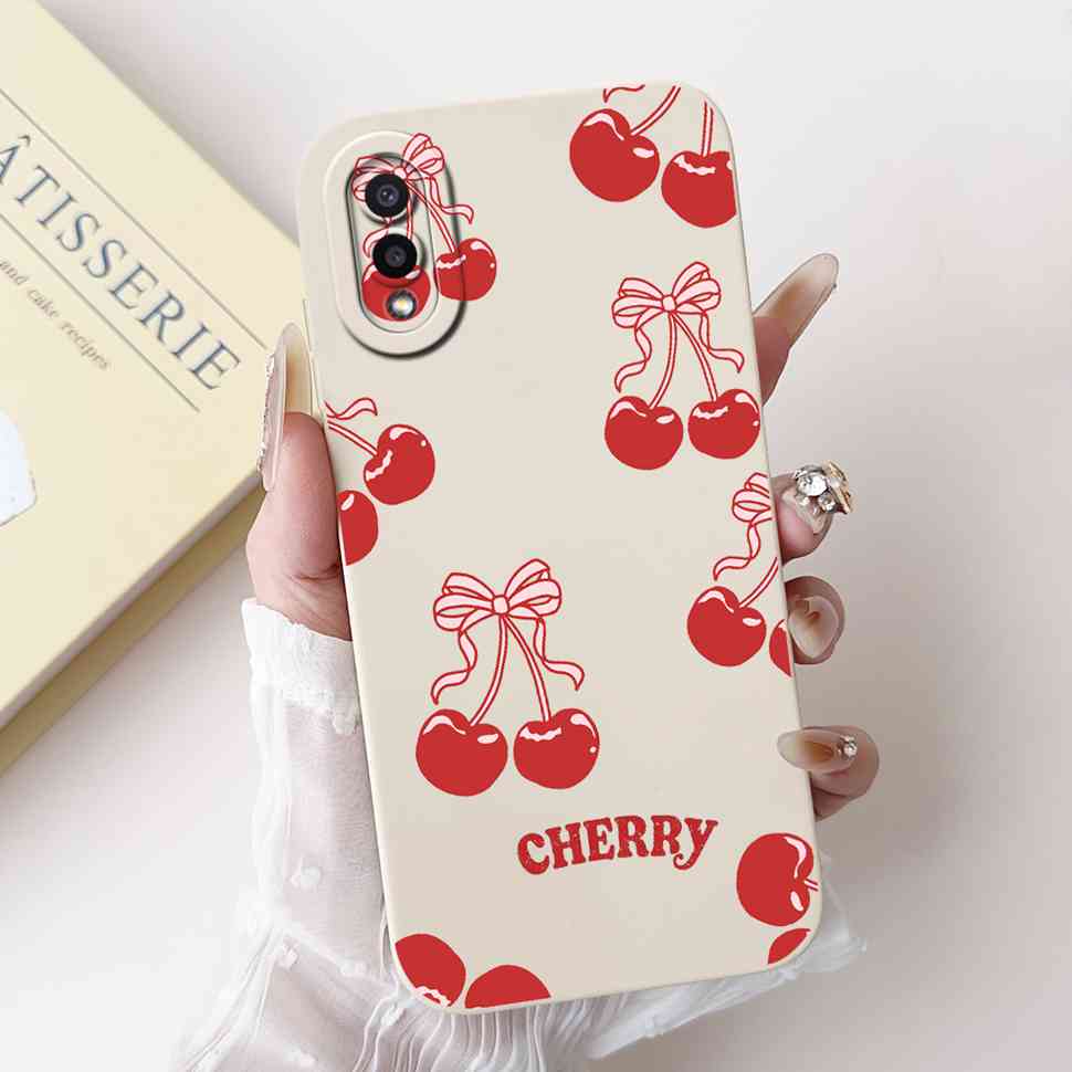 For Samsung Galaxy A02 SM-A022F Case Luxury Flower Fashion Soft Silicone TPU Cover For Samsung A02 M02 6.5" SM-M022F Phone Shell