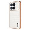 AZNS For Xiaomi Redmi K70 Ultra Case Electroplating Crocodile Texture PU+TPU Phone Cover