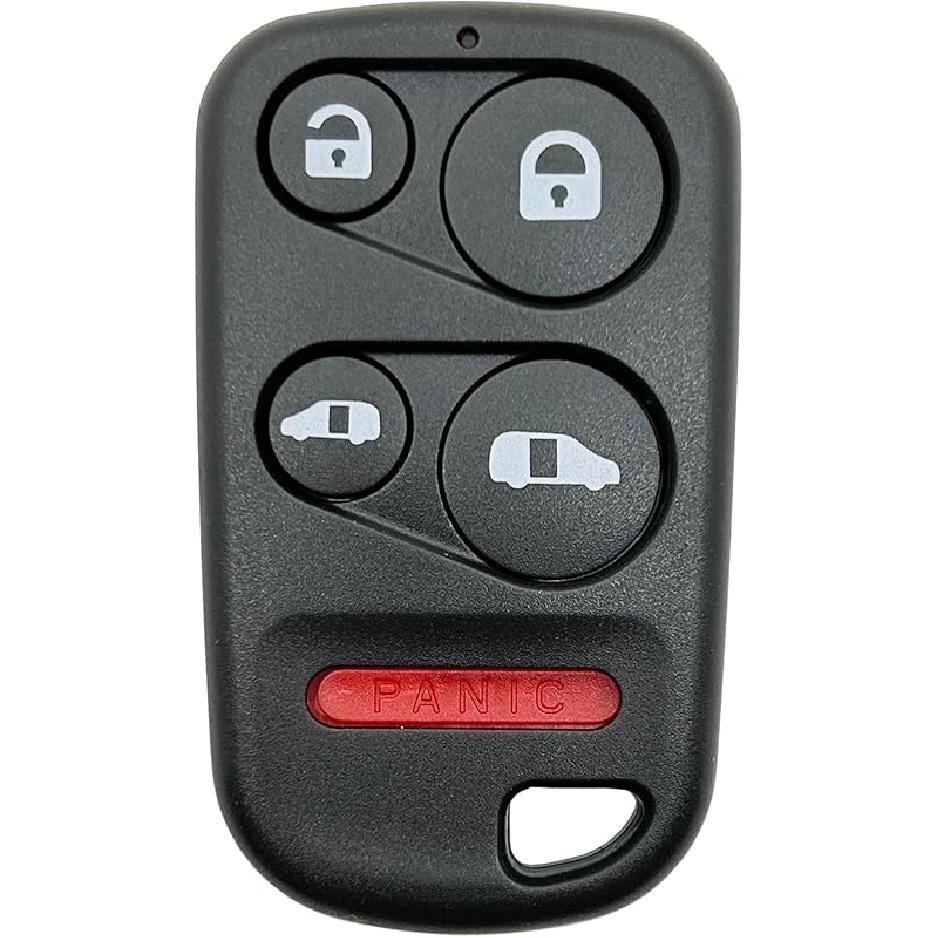 Replacement Key Fob Cover fit for 2018-2023 Honda Honda Odyssey Elite Keyless Entry Smart Key Fob Shell Case 5 Button-B1