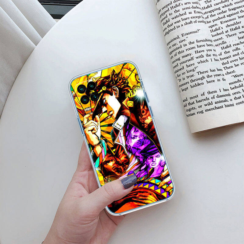 MH75 JoJos Bizarre Adventure Case for Motorola E7 G6 G7 G8 G9 Plus Power Play G10 G20 G04 E30 E40 E22 E20 E13 E15 G22 G23 G05 G75 G35 G55